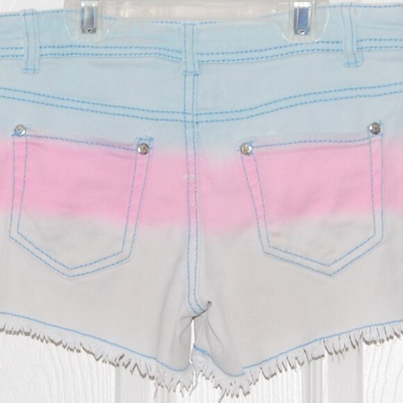 By & By Girls Jean Shorts, Size 10 (Waist: 24") - Picture 5 of 5